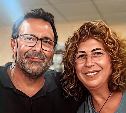 J. Cruz y Neiges (caricatura)